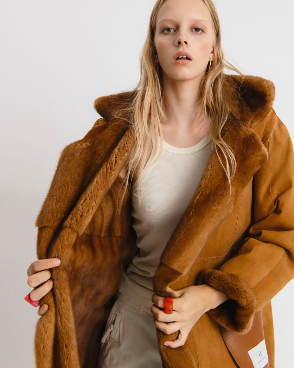 H&m Cazadora Mujer Pelo Abrigos Pelo Mujer H&m Abrigo